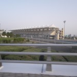 visiting the formula 1 circuit of Abu Dhabi