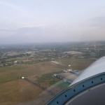 Anflug auf Rangoon.