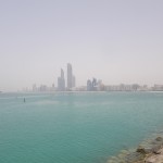 Skylane of Abu Dhabi, the capital of the united arabian emirates